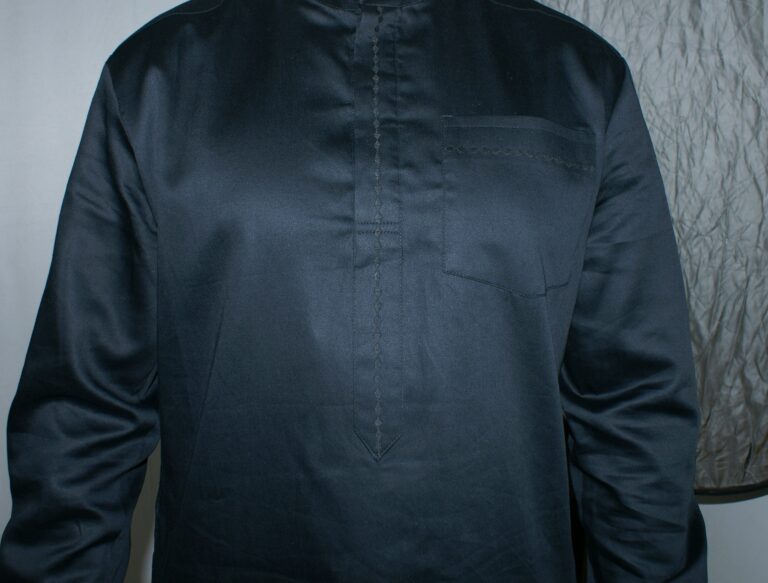 Абая чоловіча чорного кольору Абая з бавовни